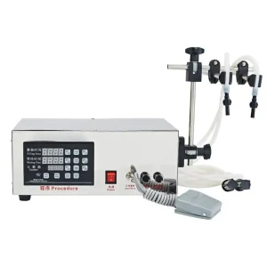 Double head tread filling machine front