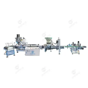 Small bottle lotion filling machine