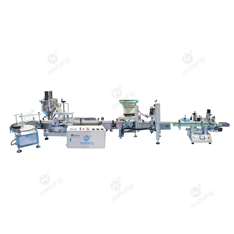 Small bottle lotion filling machine