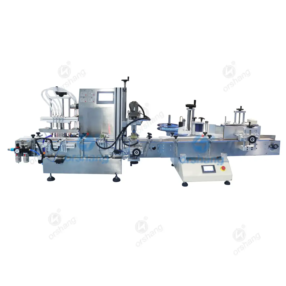 automatic filling and capping machine