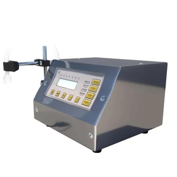 automatic tube filling machine lateral side
