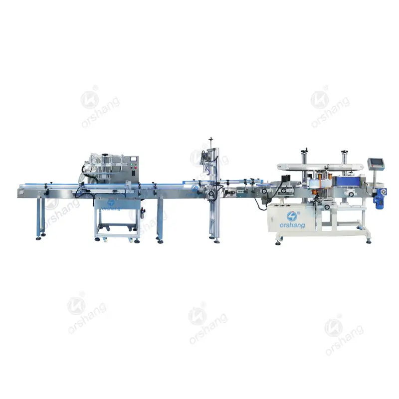 liquid detergent automatic filling and capping machine