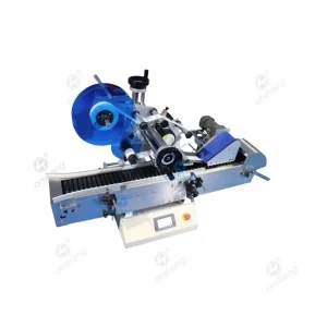 Desktop reagent tube horizontal labeling machine