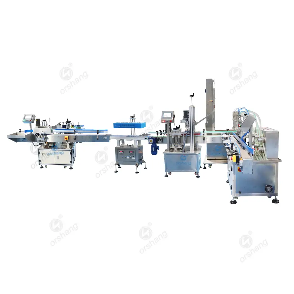 Liquid Filling Sealing and Capping Production Line