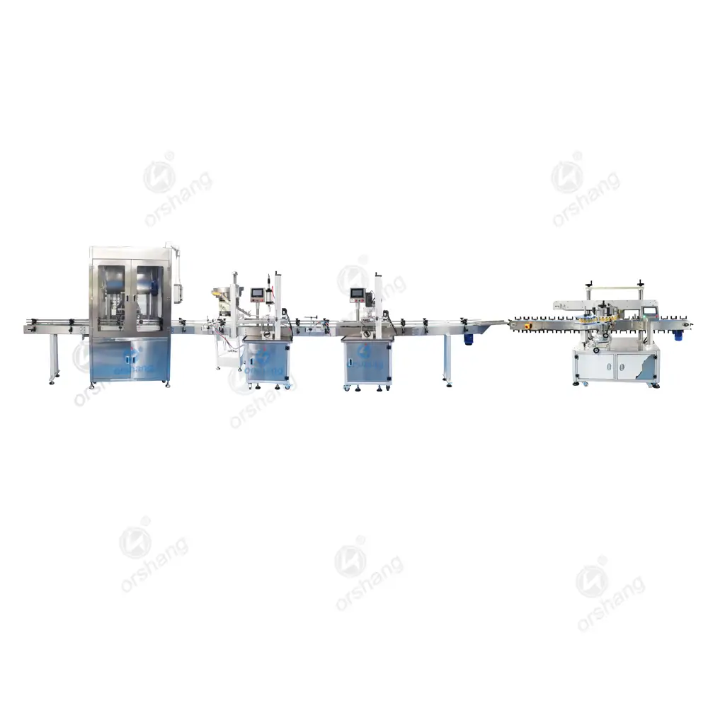 Mineral water filling line
