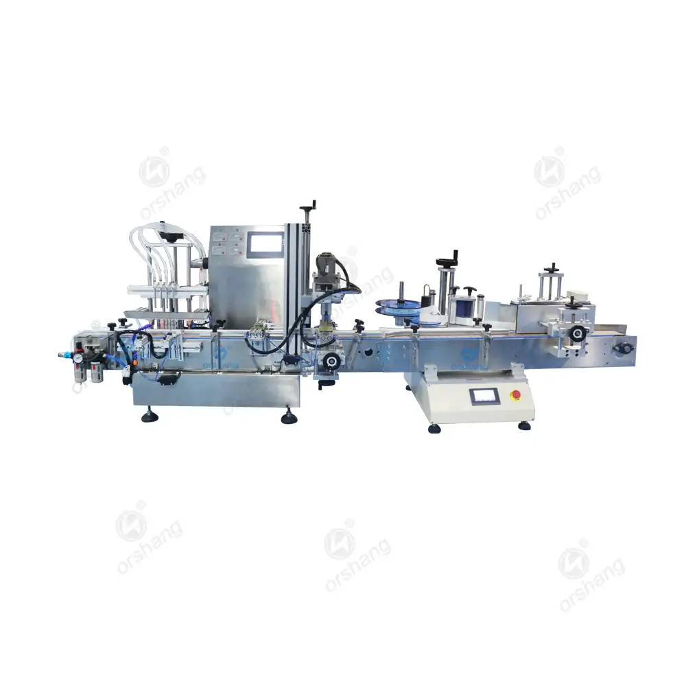 automatic filling and capping machine