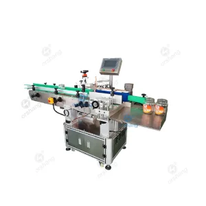 automatic label applicator for bottles