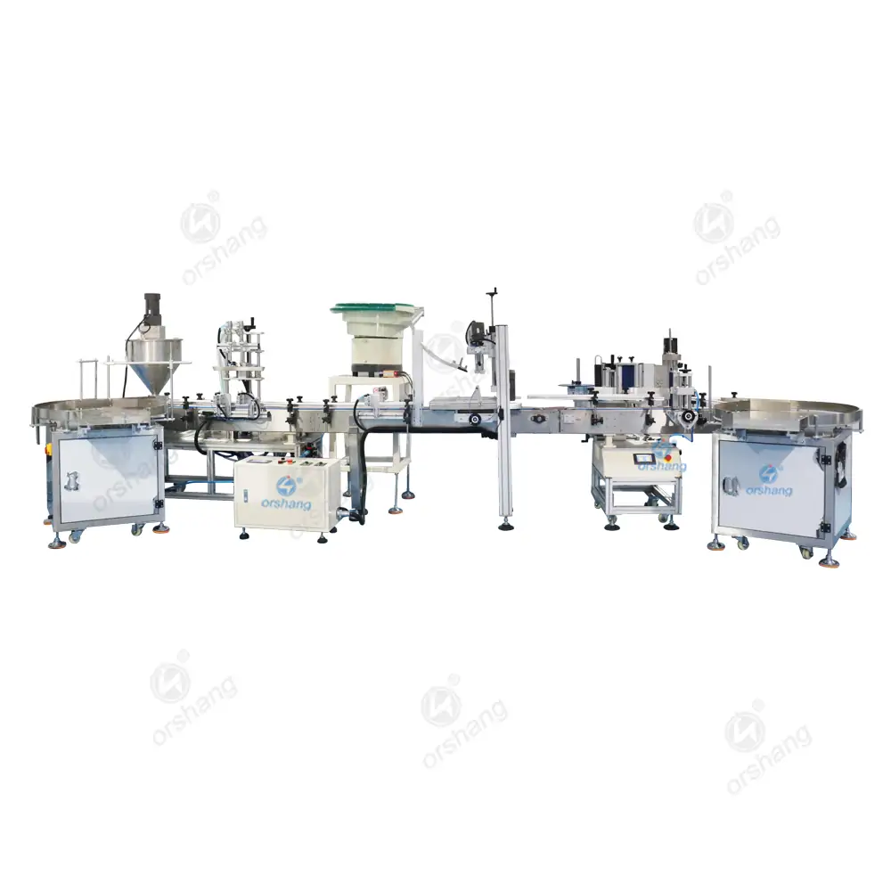 beer bottling line