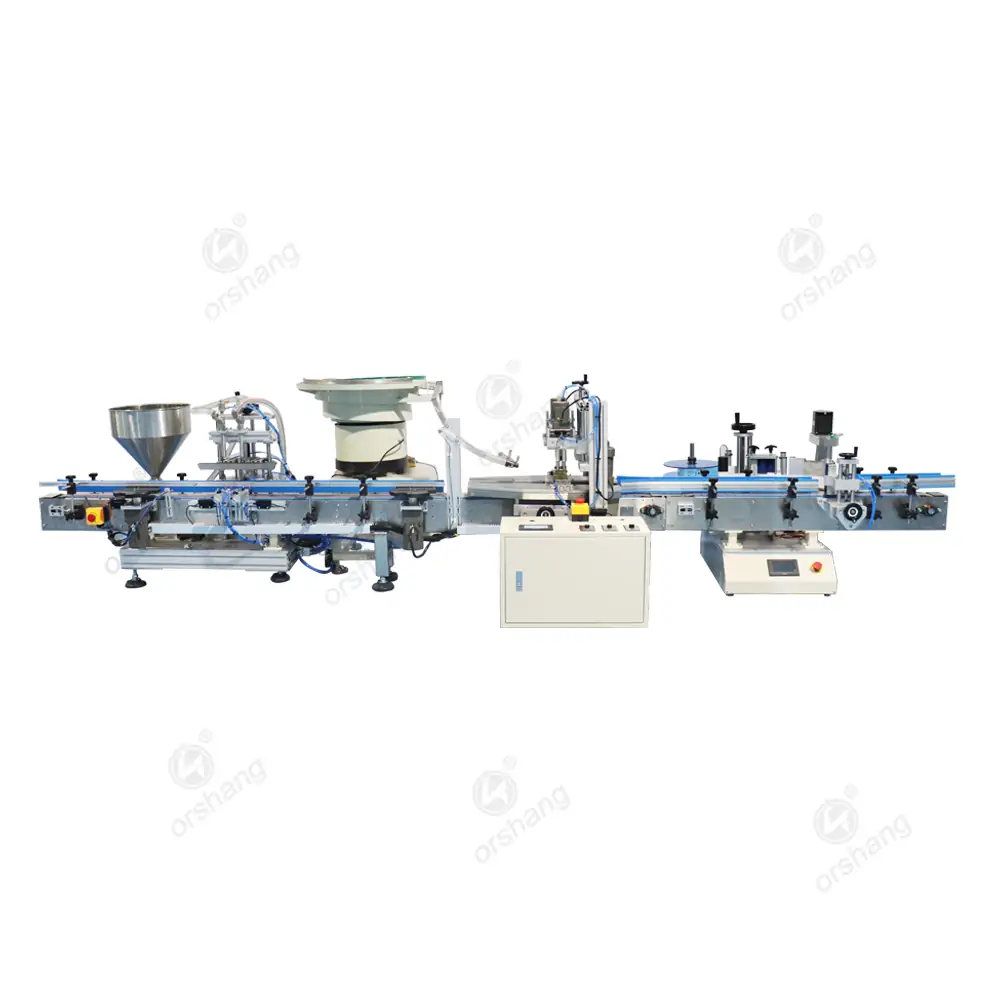 bottle filling and capping machine