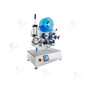 semi automatic flat labeling machine