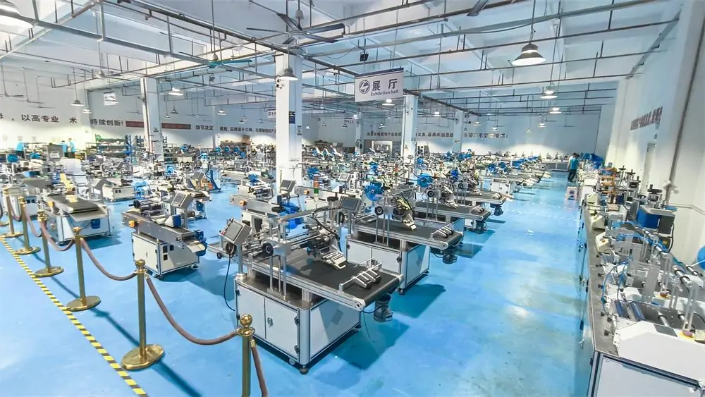 Orshang Spot labeling machine workshop