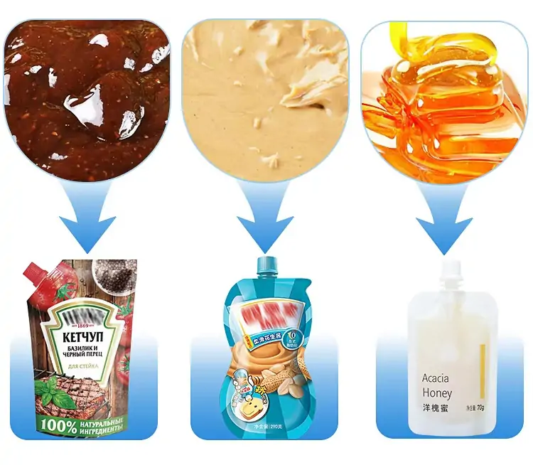 pastes bag filling machine