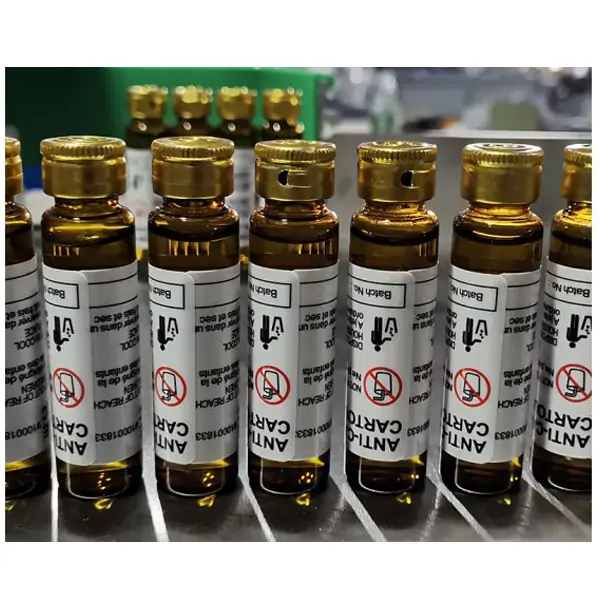 Oral liquid labeling machine