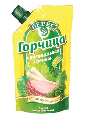 Дой-Пак" Упаковка для горчицы с дозатором